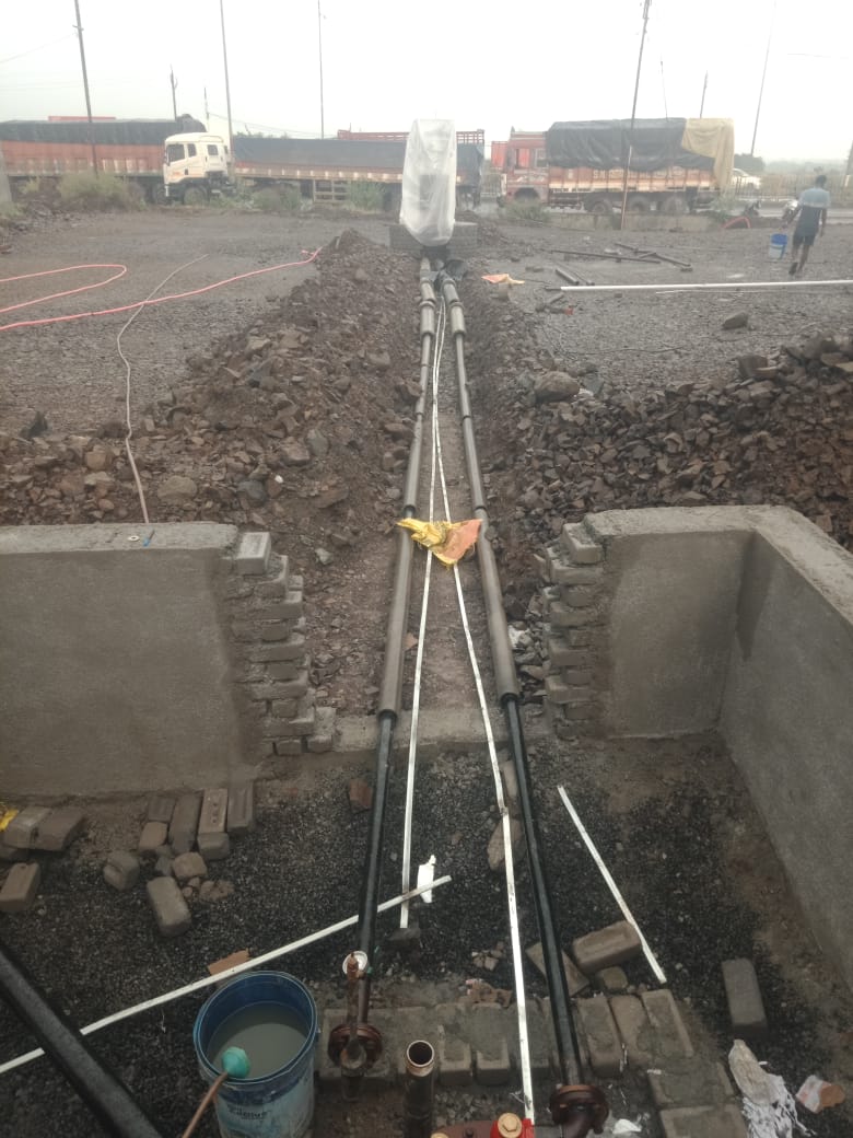 Petrol pump construction - Project 4